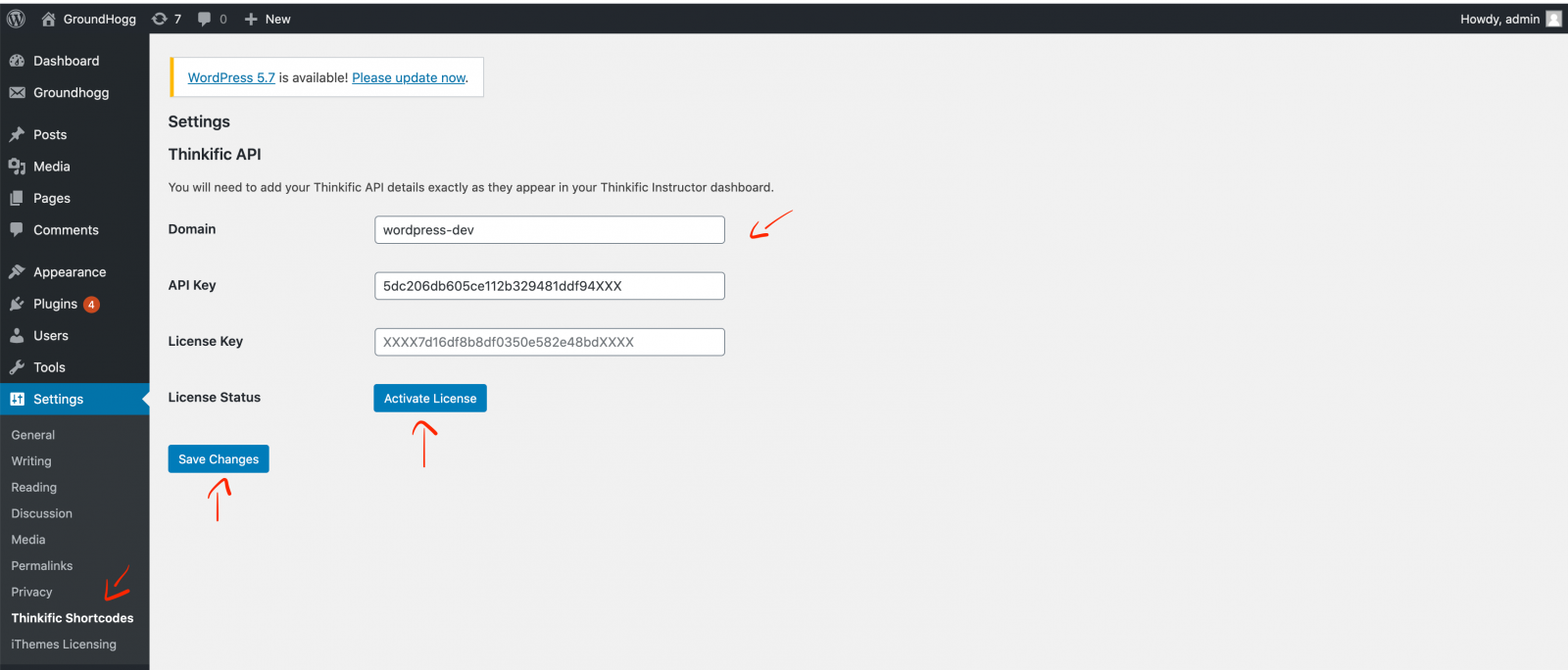 Thinkific WordPress Shortcodes 1 thinkific wordpress shortcodes