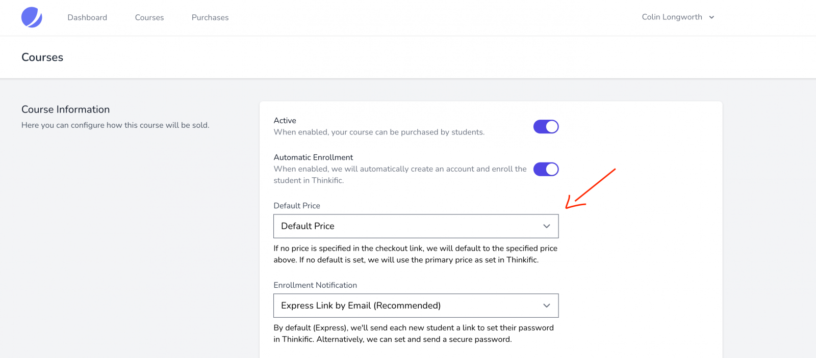 How to change prices for WeChat & AliPay Thinkific Courses & Bundles 3 thinkific alipay price
