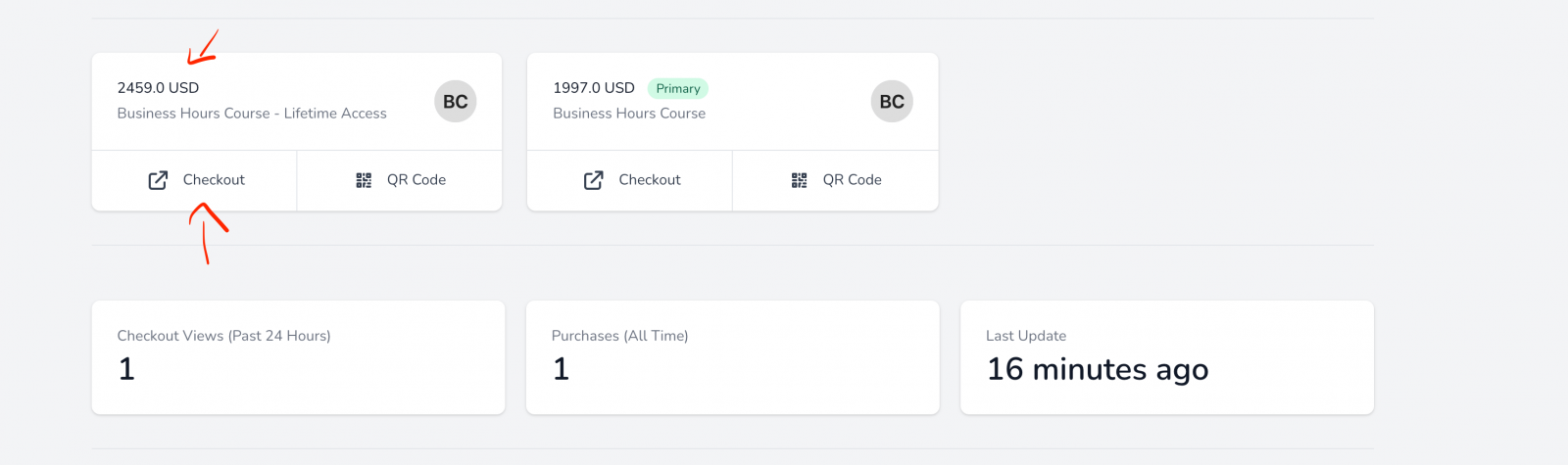How to change prices for WeChat & AliPay Thinkific Courses & Bundles 4 thinkific wechat checkout link