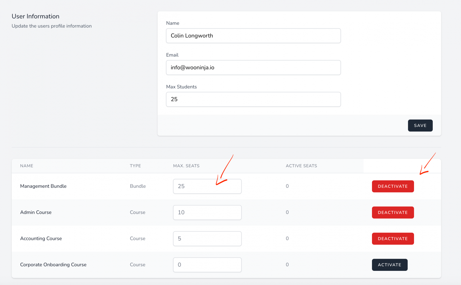 How do I limit the number of students in a course in Thinkific? 3 thinkific b2b course access seats