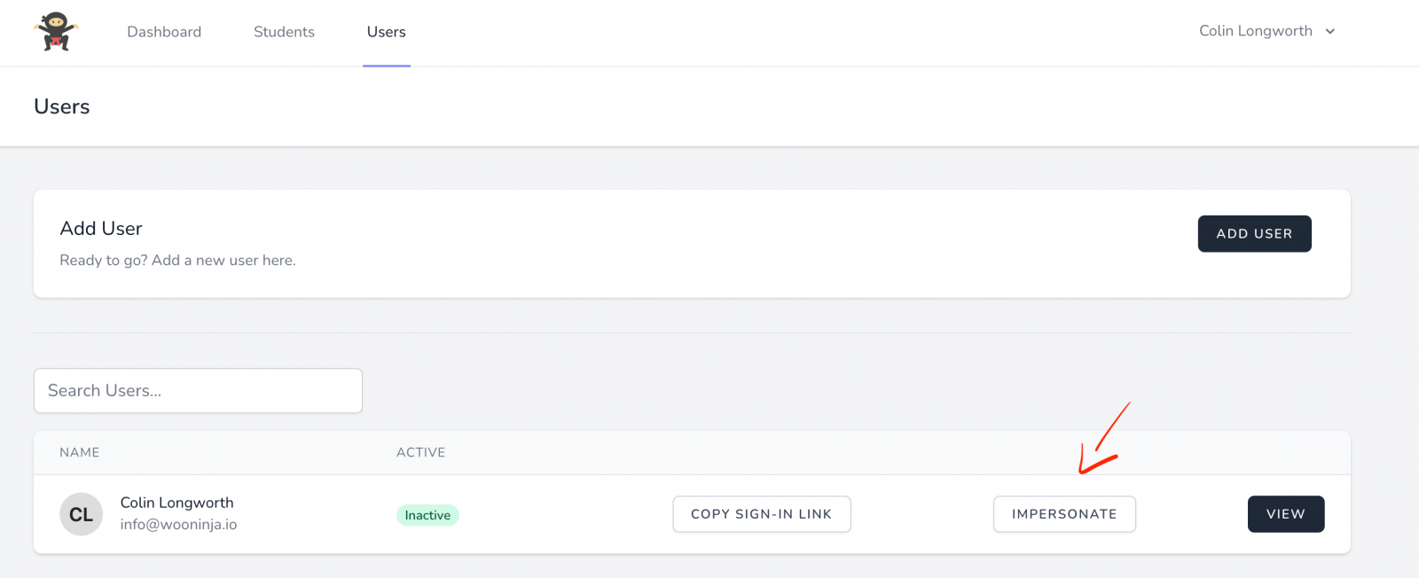 How do I add a B2B student in Thinkific? 1 thinkific b2b adding students account 1