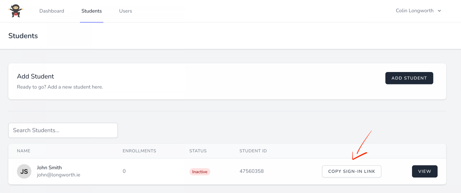 How do I add a B2B student in Thinkific? 4 thinkific b2b signin link