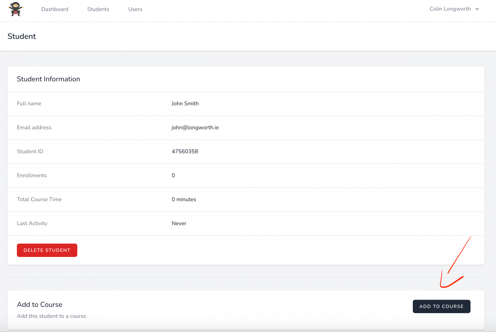 How do I add a B2B student in Thinkific? 5 thinkific b2b add to course