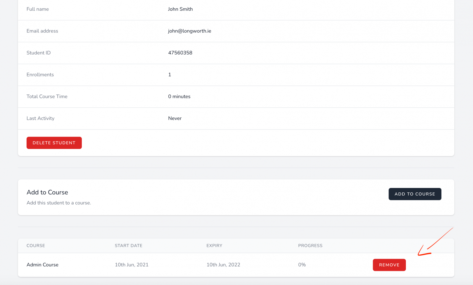 How do I add a B2B student in Thinkific? 7 thinkific b2b add to course details